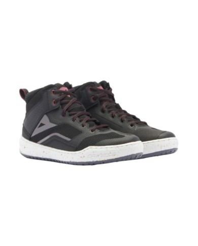 Dainese Femmes Chaussures Suburb Air noir-blanc-rouge