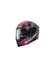 Caberg Casque intégral Avalon X Optic noir-gris-rouge mat