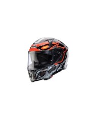 Caberg Casque intégral Avalon X Gurkha noir-orange fluo-vert fluo