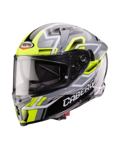 Caberg Integralhelm Avalon X Brama grau-gelb-schwarz
