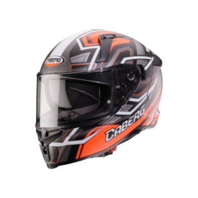 Caberg Casque intégral Avalon X Brama noir-rouge-anthracite mat