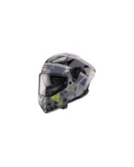 Casco integrale Caberg Drift Evo II Prism grigio-nero-giallo opaco
