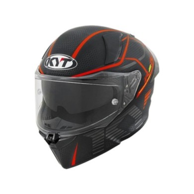 KYT Casco integrale R2R Concept nero-rosso-grigio
