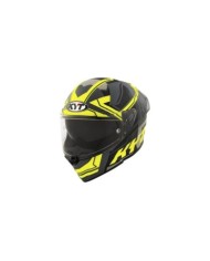 KYT Integralhelm R2R Octane grau-schwarz-gelb