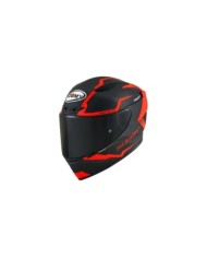 Suomy Integralhelm Track-1 Reaction matt anthrazit-rot