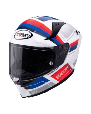 Suomy Casco integrale Speedstar 2 Vantage bianco-blu-rosso