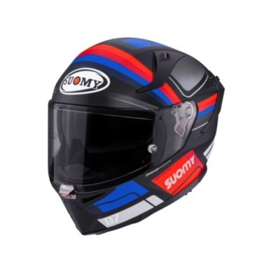 Suomy Casco integrale Speedstar 2 Vantage nero-blu-rosso