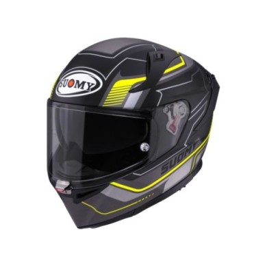 Suomy Casque intégral Speedstar 2 Visual noir mat-jaune