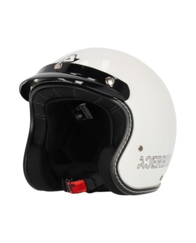 Acerbis Casque jet Skodela blanc