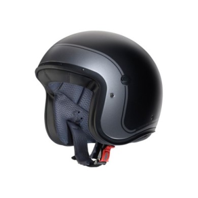 Caberg Casque jet Freeride X Imola noir-gun métallisé