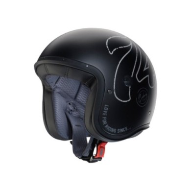 Caberg Casque jet Freeride X 74 noir-anthracite mat