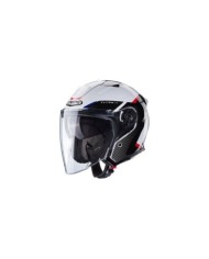 Caberg Flyon II Boss casco jet bianco-rosso-blu