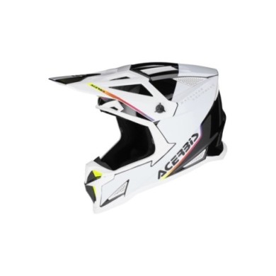 Acerbis Motocrosshelm T711 weiss-schwarz
