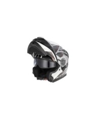 Acerbis Casco modulare SEREL 2206 nero-argento