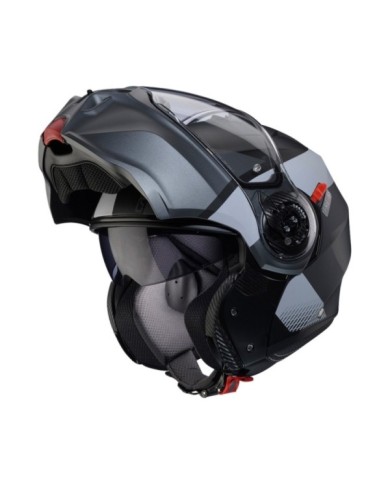 Caberg Duke Evo Indy casco modulare nero-grigio opaco