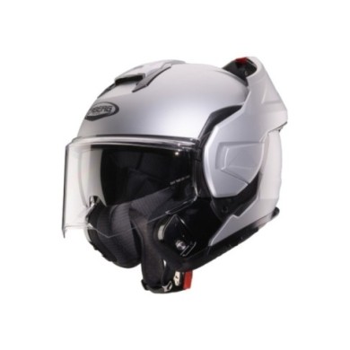 Caberg Trip casco modulare argento opaco