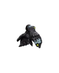 Dainese Gant Fiero Metal noir-bleu-jaune fluo