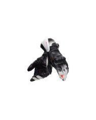 Dainese Gant Fiero Metal noir-blanc-rouge fluo