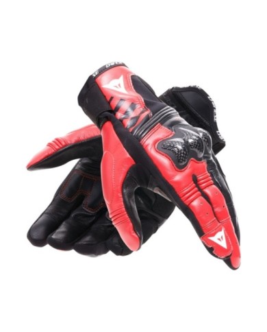 Dainese Handschuh Reacto Carbon Kurz schwarz-rot