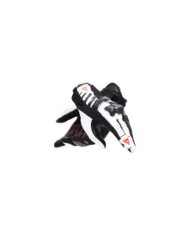 Dainese Gant femme Reacto Carbon Court noir-blanc-rouge