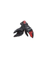 Dainese Gants en cuir Druid 4 noir-rouge-blanc