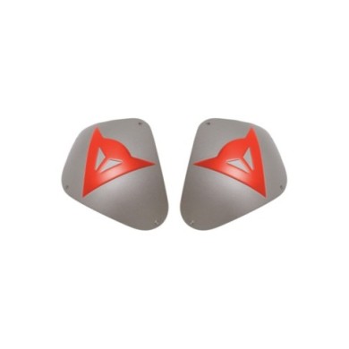 Dainese Spalla allum. KIT SPORT argento-rosso fluo