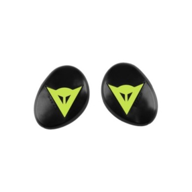 Dainese Glissant Knee RSS 4.0 nero-giallo fluo