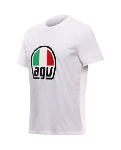 Dainese T-Shirt AGV Classic weiss