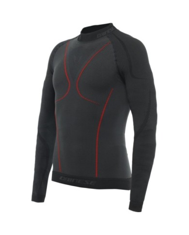 Dainese T-shirt fonctionnel LS Thermo noir-rouge XS