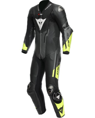 Dainese Lederkombi D-Air perf. 1-tlg Misano 3 P18