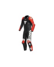 Dainese Combinaison cuir D-Air perf. 1-tlg Mugello 3 noir-fluo
