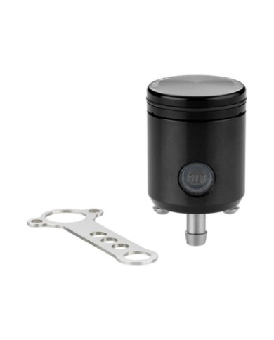 Rizoma Serbatoio liquido freni, alluminio, nero 15 cm3
