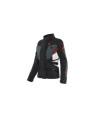 Dainese Giacca Gore-Tex donna Carve Master 3 nero-ebano-rosso