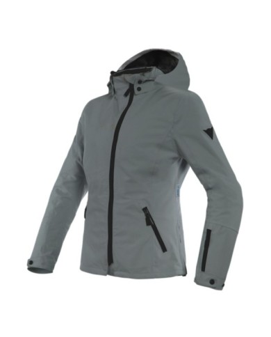 Dainese Damen D-DRY Jacke MAYFAIR hell grau