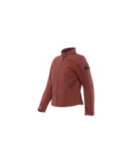 Dainese Dames D-Dry Rocclair E giacca rosso ruggine