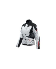 Dainese Giacca D-Dry Tempest Donna grigio-nero-rosso