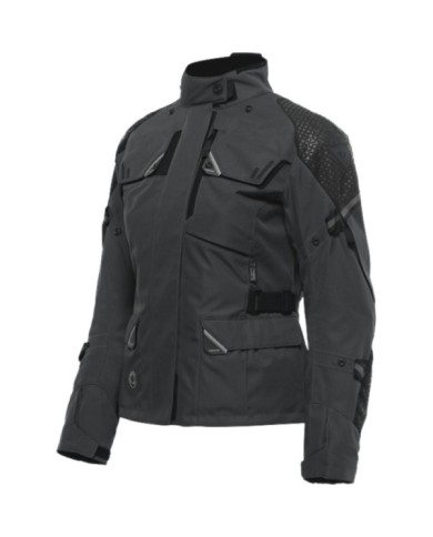 Dainese Damen D-Dry Jacke Ladakh 3L grau-schwarz
