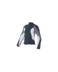 Dainese Femmes TEX veste ARYA noir-gris-rosa