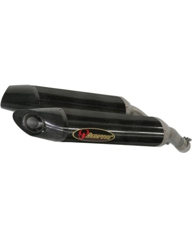 AKRAPOVIC Système d'échappement Slip-On Line (carbone)