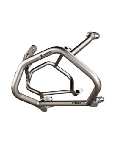AKRAPOVIC Kit de protection inférieure (titane)