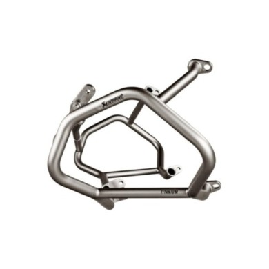 AKRAPOVIC Kit de protection inférieure (titane)