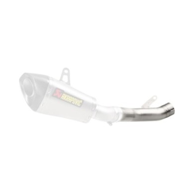 AKRAPOVIC Tubo di collegamento in titanio opzionale