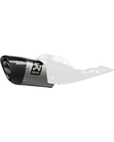 AKRAPOVIC Système d'échappement Slip-On Line (carbone)