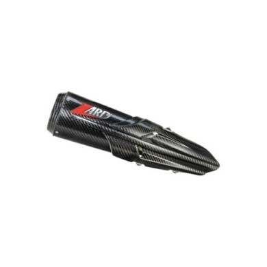 ZARD Carbon E5 Homologierter Slip-On und Carbon-Endkappe