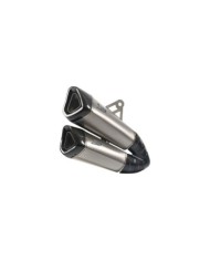 ZARD Slip-On en acier inoxydable homologué E4 avec revêtement en