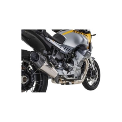 ZARD Slip-On in acciaio inossidabile omologato E5 con manicotto in titanio