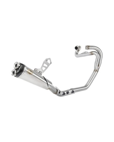 ZARD Kit completo omologato E5 in acciaio inossidabile e terminale in ca