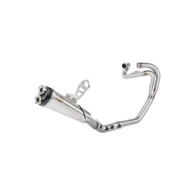 ZARD Kit completo omologato E5 in acciaio inossidabile e terminale in ca