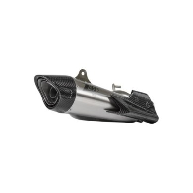 ZARD Kit slip-on omologato E5 in acciaio inossidabile e terminale in ca