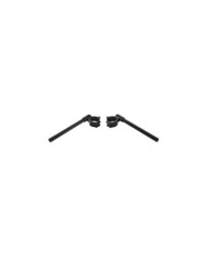Rizoma Stummel-Lenker Kit, schwarz ø 55mm, für 7 8 (22mm) Griffe